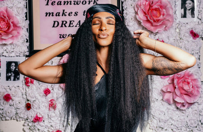 Custom Kinky straight wig